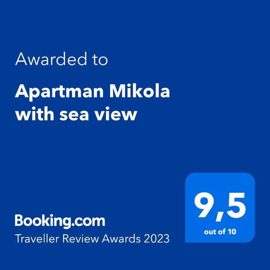 Apartman Mikola With Sea View Τρογκίρ Εξωτερικό φωτογραφία