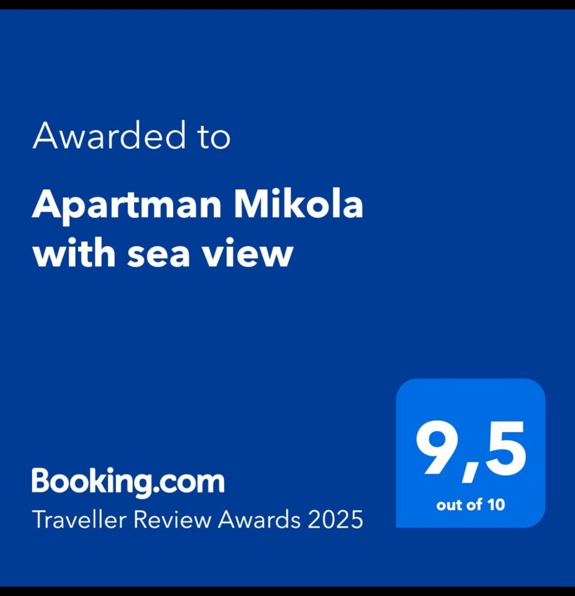 Apartman Mikola With Sea View Τρογκίρ Εξωτερικό φωτογραφία